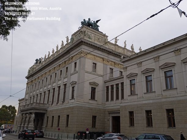 The Austrian Parliament Building